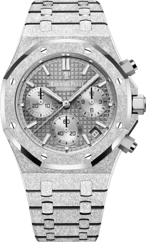 Audemars Piguet Royal Oak 26239BC.GG.1224BC.01 Frosted Gold Selfwinding 41mm Chronograph White Gold Grey Main image