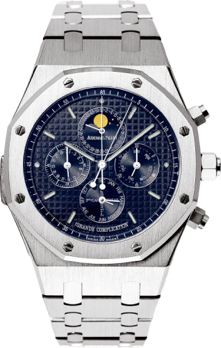 Audemars Piguet Royal Oak 25865BC.OO.1105BC.01 Grande Complication 44mm Blue Index White Gold