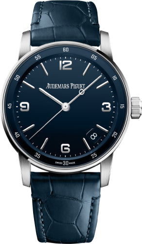 Audemars Piguet Code 11.59 15210BC.OO.A321CR.01 Selfwinding 41mm White Gold Blue Dial