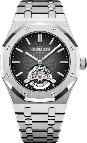 Audemars Piguet Royal Oak 26522BC.OO.1220BC.01 Tourbillon Extra-Thin 41mm White Gold Grey Dial Main image