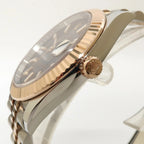 Rolex Datejust 41mm 126331 Stainless Steel Rose Gold Chocolate Dial Jubilee