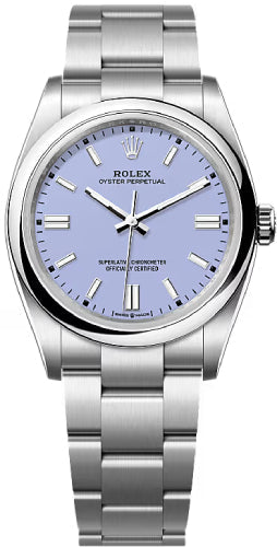 Rolex Oyster Perpetual 126000 36 Lavender Dial Oyster Bracelet — 2025 Main image