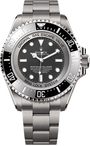 Rolex Deepsea 126067 Challenge 50mm Intense Black Dial Black Cerachrom Bezel RLX Titanium Oyster Bracelet — 2025 Main image
