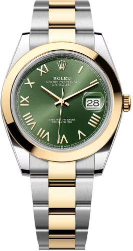 Rolex Datejust 126303 41 Oystersteel And Yellow Gold Olive Green Dial Oyster Bracelet — 2026 Main image