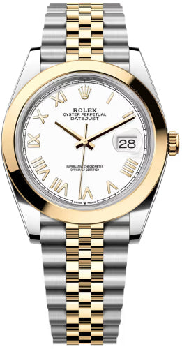 Rolex Datejust 126303 41 Oystersteel And Yellow Gold White Dial Jubilee Bracelet — 2026
