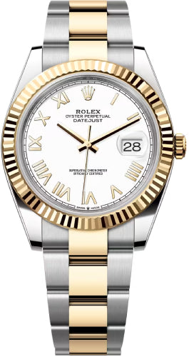 Rolex Datejust 126333 41 Oystersteel And Yellow Gold White Dial Oyster Bracelet — 2026