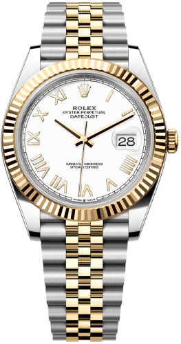 Rolex Datejust 126333 41 Oystersteel And Yellow Gold White Dial Jubilee Bracelet — 2026