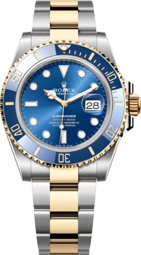 Rolex Submariner 126613LB Date Yellow Gold/Steel 41mm Blue Dial