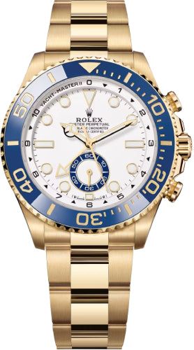 Rolex Yacht-Master II 126688 Oyster 44mm Yellow Gold Oyster Bracelet White Dial — 2026