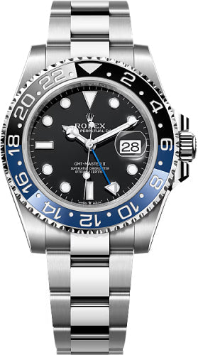 Rolex GMT-Master II 126710BLNR 40mm Black Dial Cerachrom Bezel Oyster Bracelet (Batgirl) - 2024 Model