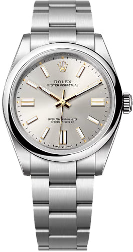 Rolex Oyster Perpetual 134300 41 Silver Dial Oyster Bracelet — 2025 Main image