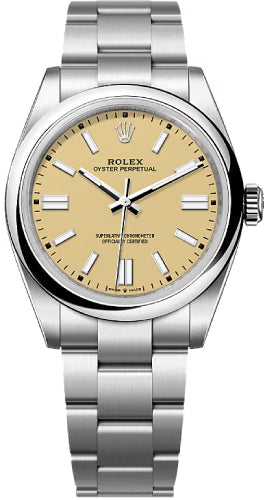 Rolex Oyster Perpetual 134300 41 Beige Dial Oyster Bracelet — 2025 Main image