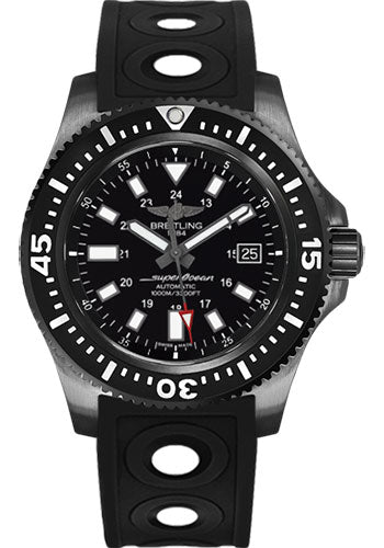 Breitling Superocean M1739313/BE92/227S/M20SS.1 44 Special Black Steel Case - Dial - Black Ocean Racer II Strap Main image