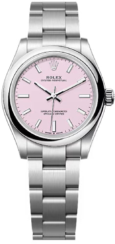 Rolex Oyster Perpetual 277200 31 Candy Pink Dial Oyster Bracelet — 2025 Main image