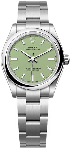 Rolex Oyster Perpetual 277200 31 Pistachio Green Dial Oyster Bracelet — 2025