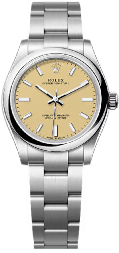 Rolex Oyster Perpetual 277200 31 Beige Dial Oyster Bracelet — 2025