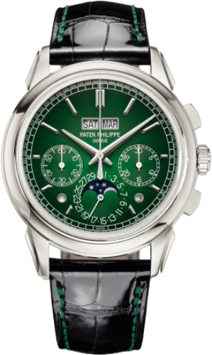 Patek Philippe Grand Complications 5270P-014 Chronograph Perpetual Calendar Green Dial