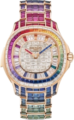 Patek Philippe Aquanaut 5260/1455R-001 Luce "Rainbow" Minute Repeater Haute Joaillerie Rose Gold/Diamonds Main image