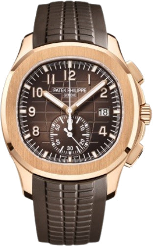 Patek Philippe Aquanaut 5968R-001 Chronograph Rose Gold Brown Dial