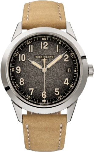 Patek Philippe Calatrava 5226G-001 White Gold Textured Grey Dial