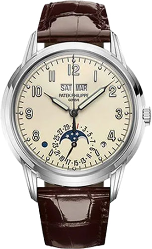 Patek Philippe Grand Complications 5320G-001 Perpetual Calendar White Gold Cream Dial