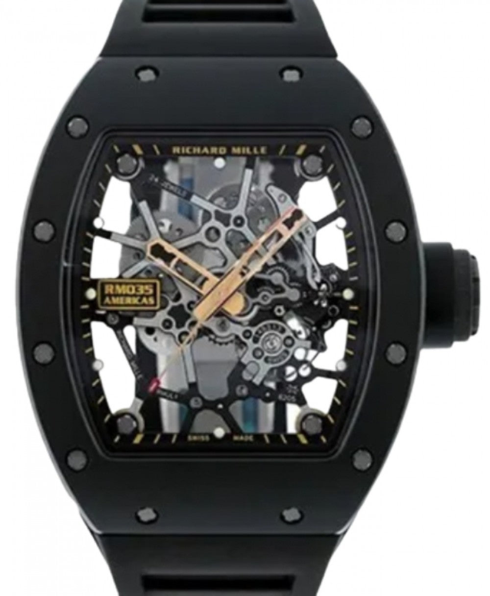Richard Mille Americas Rafael Nadal "Black Toro" Ceramic RM 035 Main image