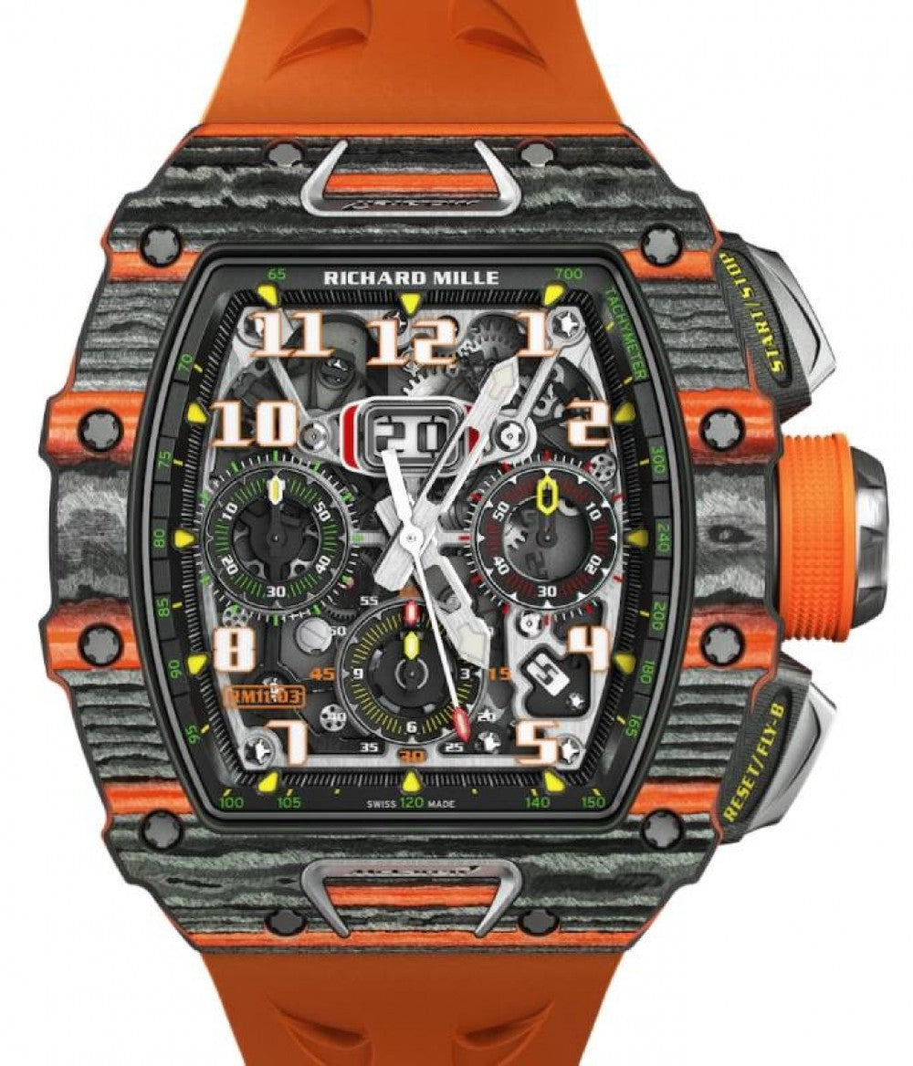 Richard Mille RM 11-03 Automatic Flyback Chronograph McLaren Carbon TPT Orange