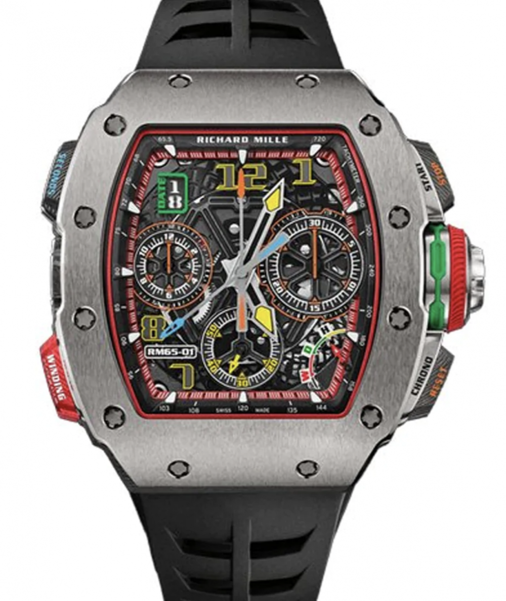 Richard Mille RM 65-01 Automatic Winding Split-seconds Chronograph Titanium