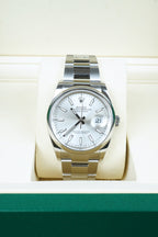 Rolex Datejust 126200 Silver Dial Oyster Bracelet - ORATIME CO