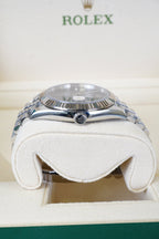 Rolex Datejust 126334 Wimbledon Dial Fluted Jubilee Stainless Steel - ORATIME CO