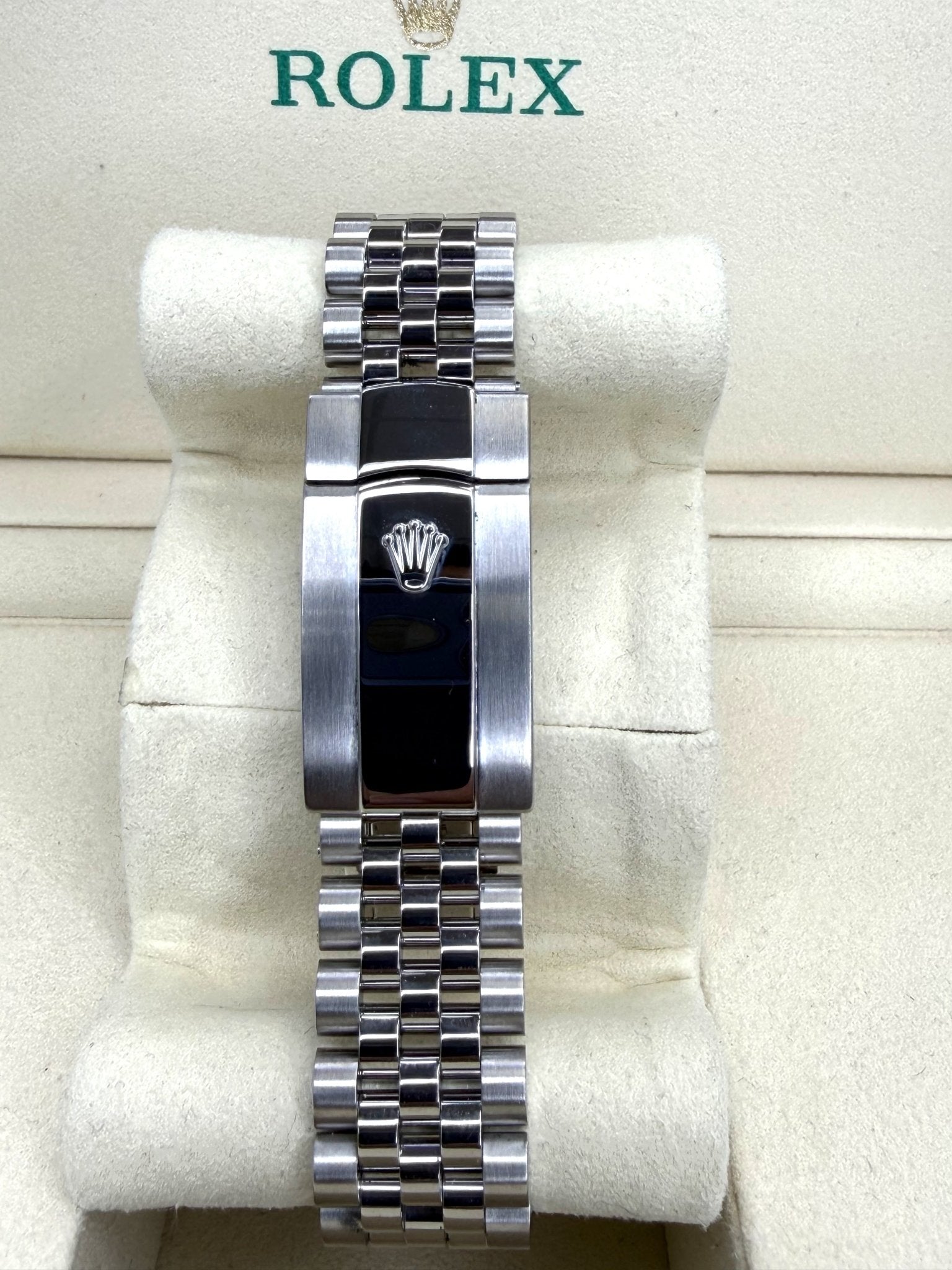 Rolex Datejust 126334 Wimbledon Dial Jubilee Fluted Bezel - ORATIME CO