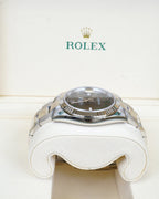 Rolex Datejust 126334 Wimbledon Dial Oyster Fluted Bezel - ORATIME CO