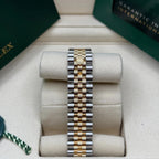Rolex Datejust 278273 Silver Roman Diamond Fluted Jubilee Bracelet - ORATIME CO