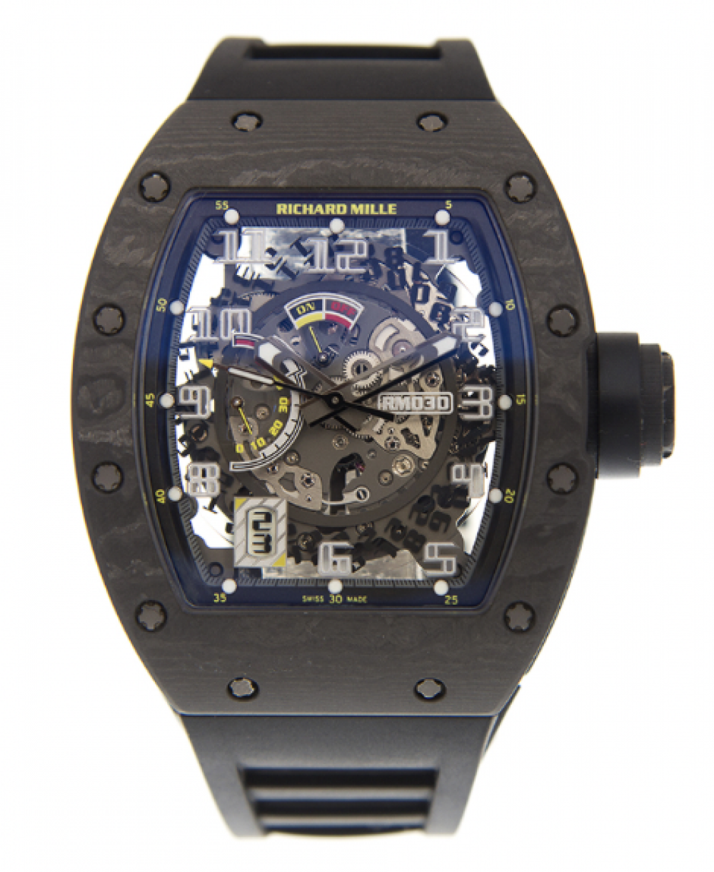 Richard Mille RM 030 Automatic Winding with Declutchable Rotor Carbon
