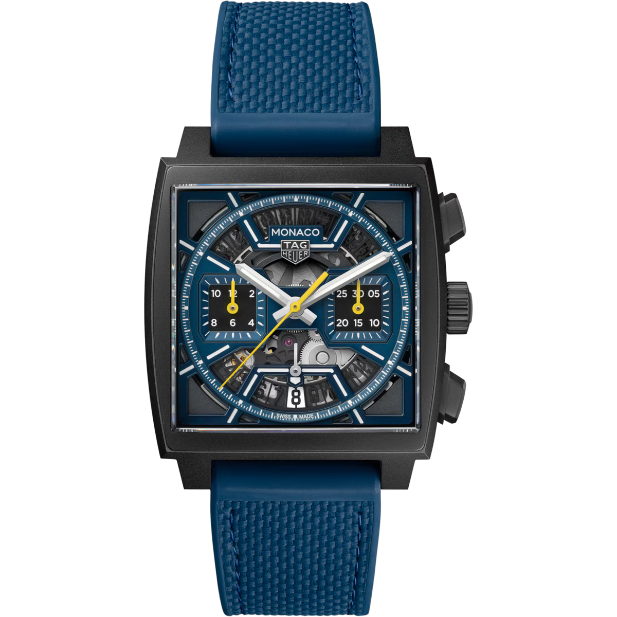 TAG Heuer Monaco Chronograph CBL2188.FT6261 Automatic, 39 mm, Titanium coated with black DLC