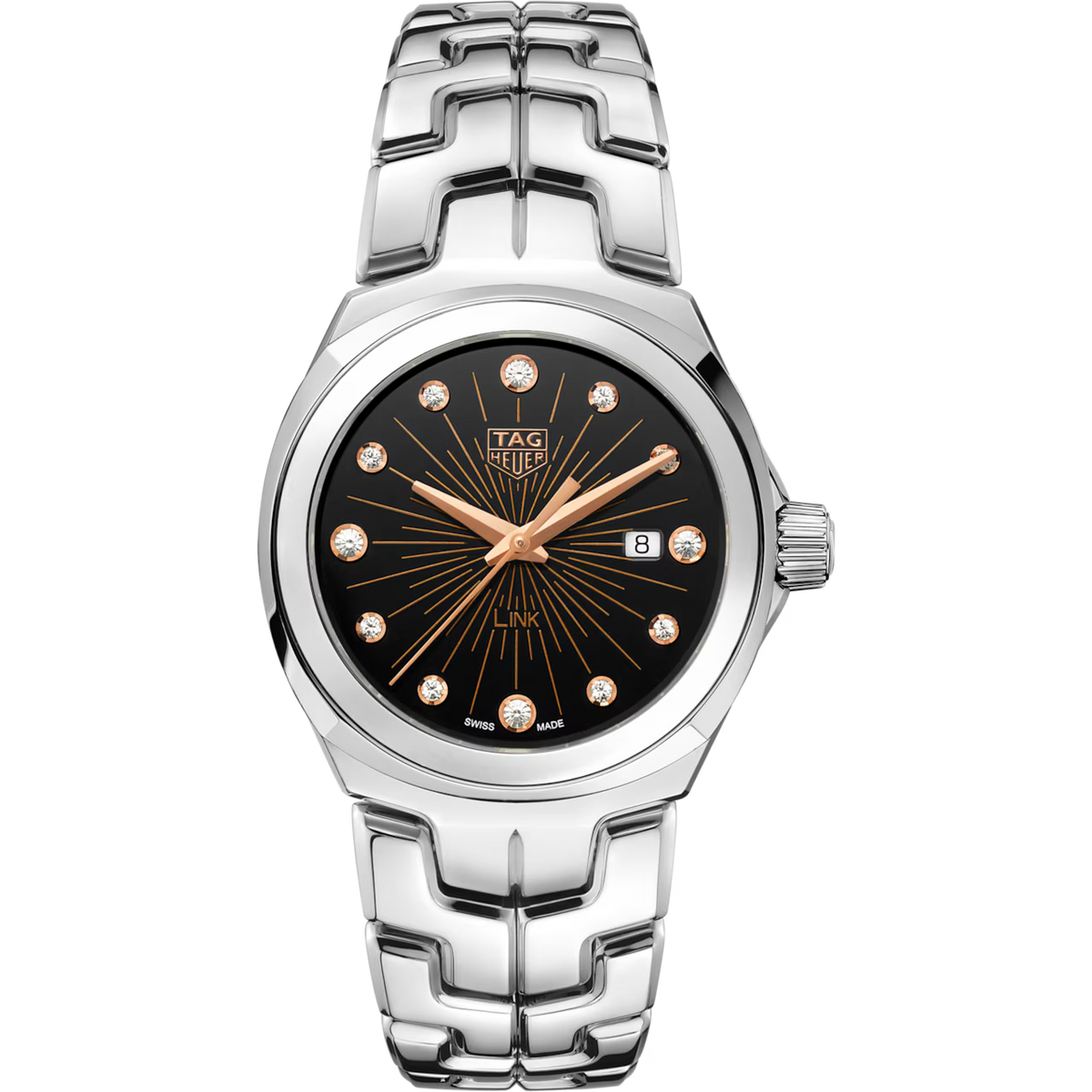 TAG Heuer Link Date WBC131F.BA0649 Quartz, 32 mm, Steel