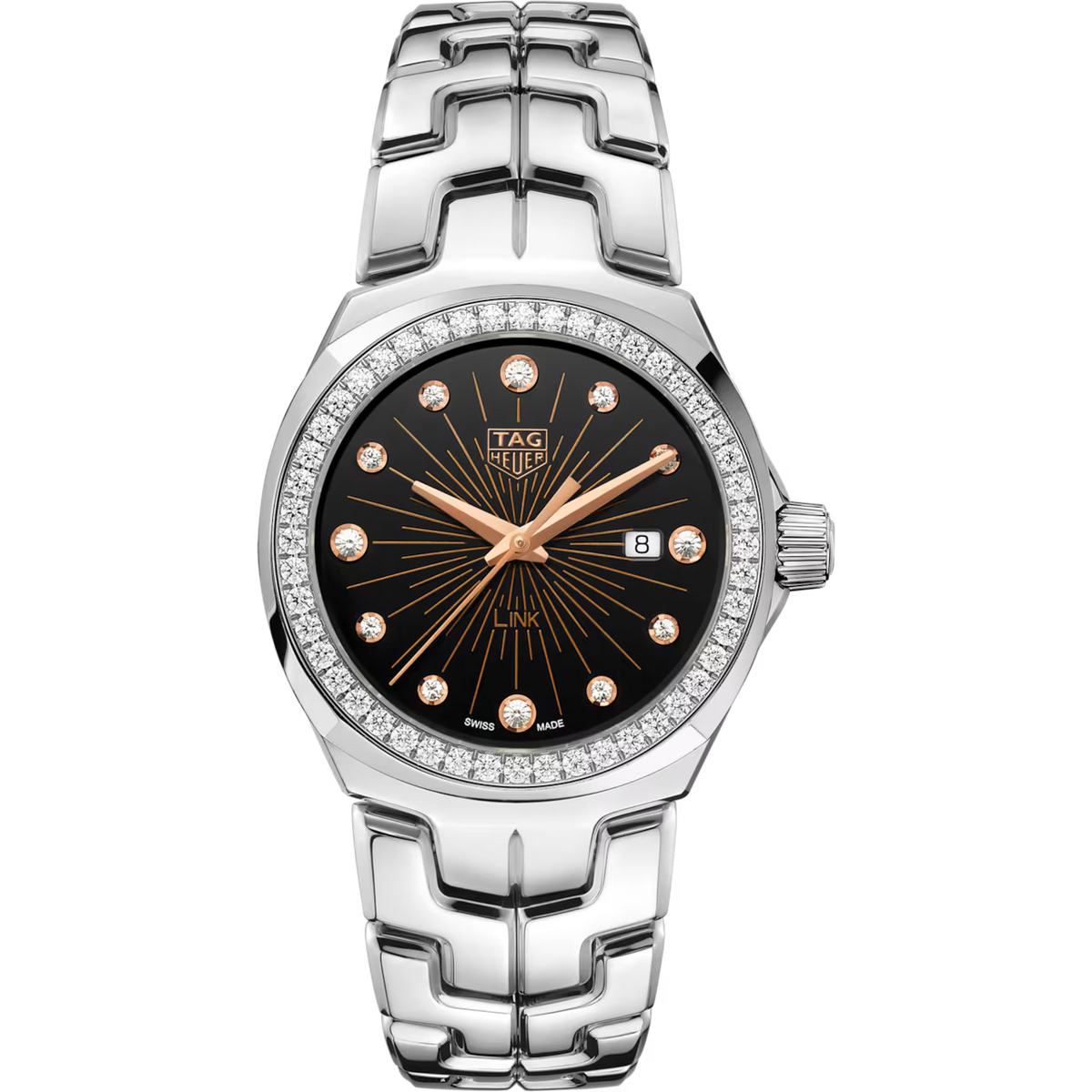 TAG Heuer Link Date WBC131G.BA0649 Quartz, 32 mm, Steel