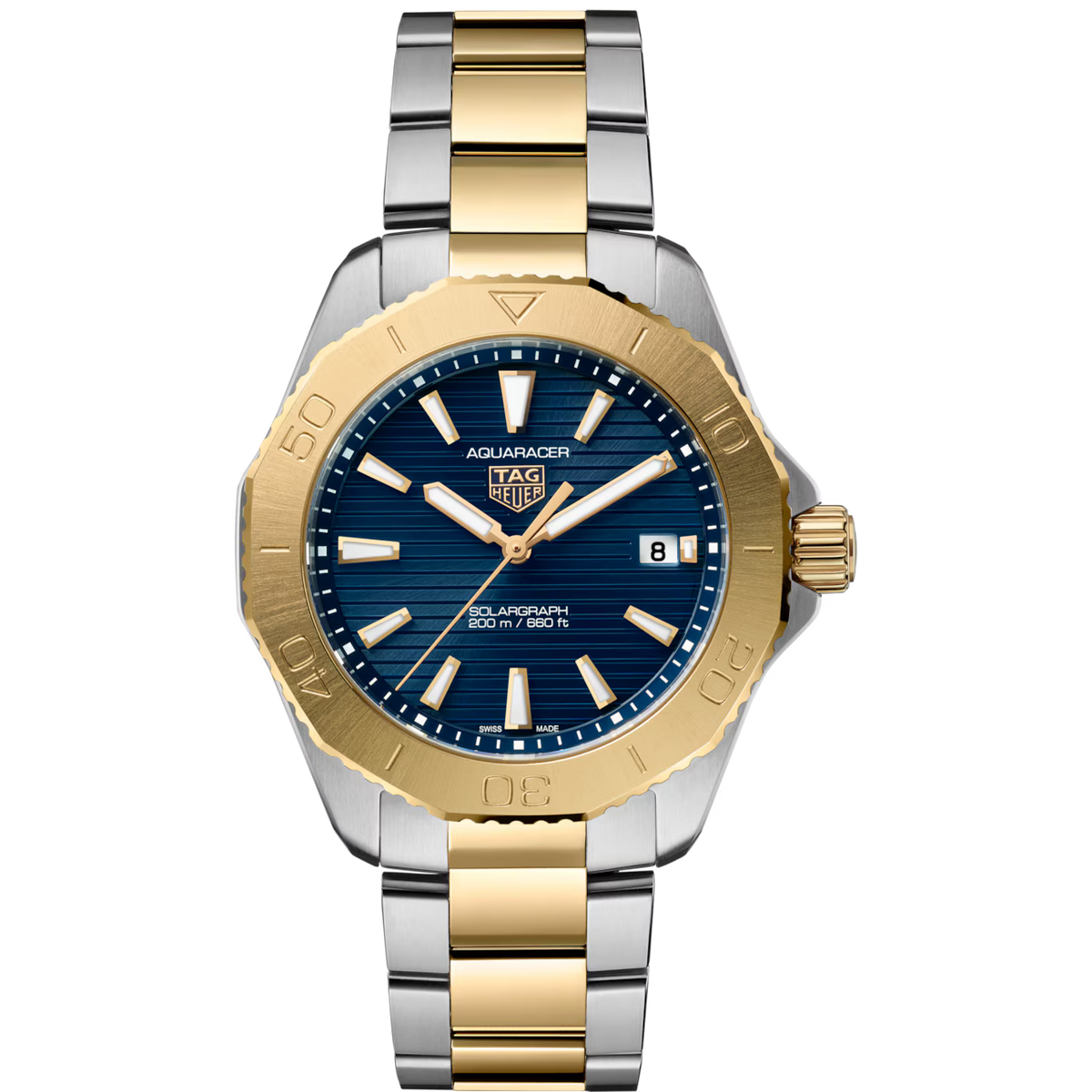 TAG Heuer Aquaracer Professional 200 Solargraph WBP1120.BB0002 Solar Quartz, 40 mm, Steel