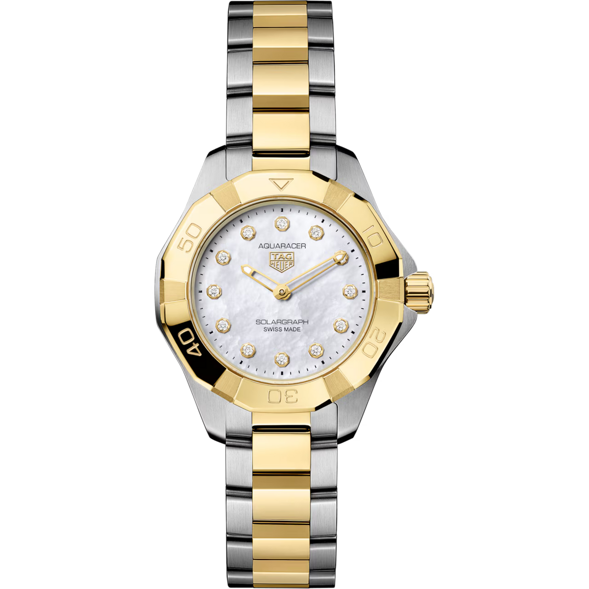TAG Heuer Aquaracer Professional 100 Solargraph WBP1422.BB0006 Solar Quartz, 28 mm, Steel