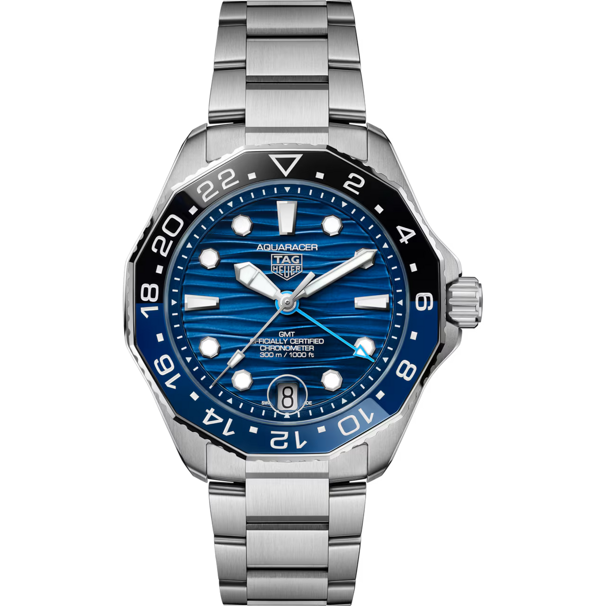 TAG Heuer Aquaracer Professional 300 GMT WBP5114.BA0013 Automatic, 42 mm, Steel