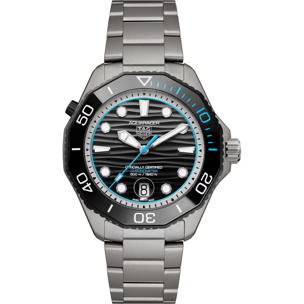 TAG Heuer Aquaracer Professional 500 Date WBP5182.BF0010 Automatic, 42 mm, Titanium