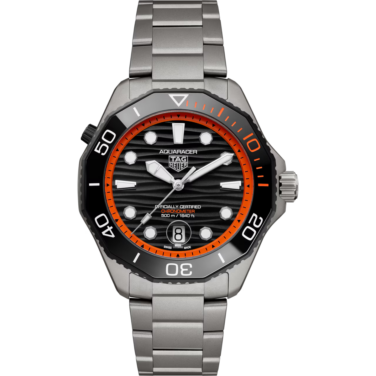 TAG Heuer Aquaracer Professional 500 Date WBP5183.BF0010 Automatic, 42 mm, Titanium