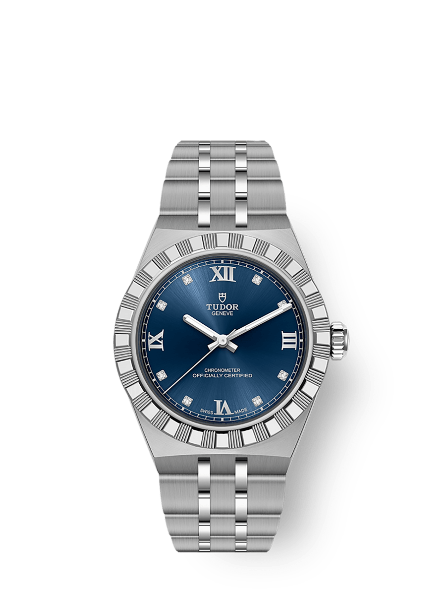 Tudor Royal M2830A1A0-0001 30mm steel case, Blue dial Main image