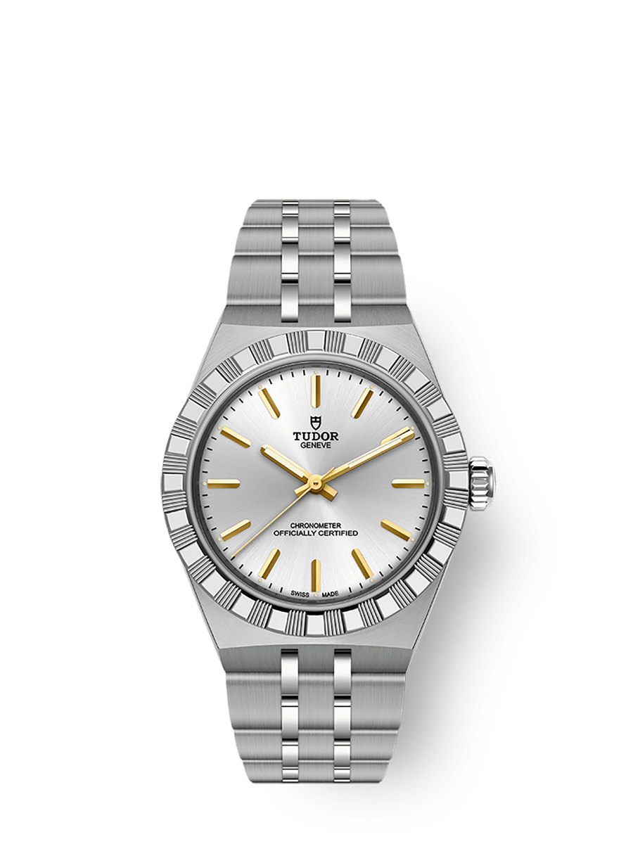 Tudor Royal M2830A1A0-0002 30mm steel case, Silver dial
