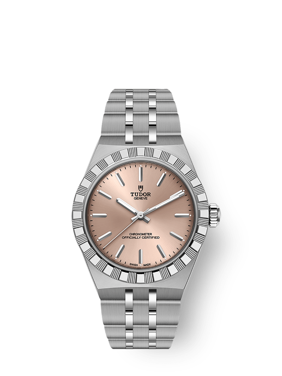 Tudor Royal M2830A1A0-0003 30mm steel case, Salmon dial Main image