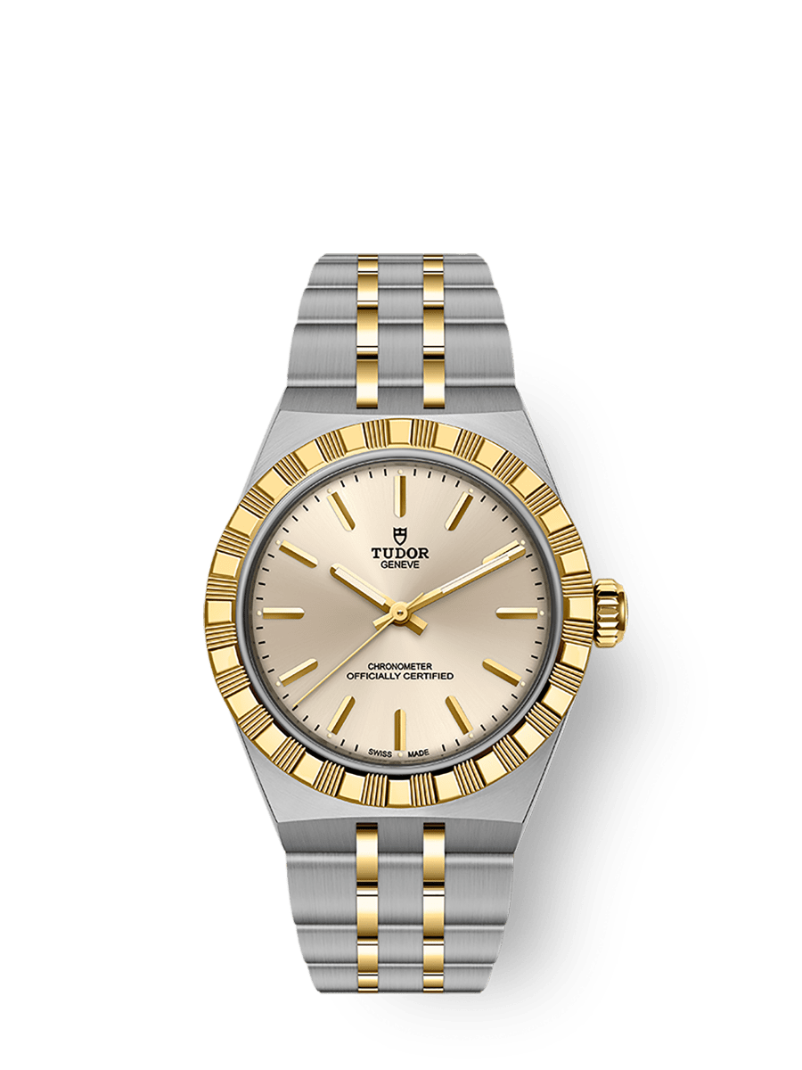 Tudor Royal M2830A1A3-0003 30mm steel and yellow gold case, Steel and yellow gold bracelet Main image