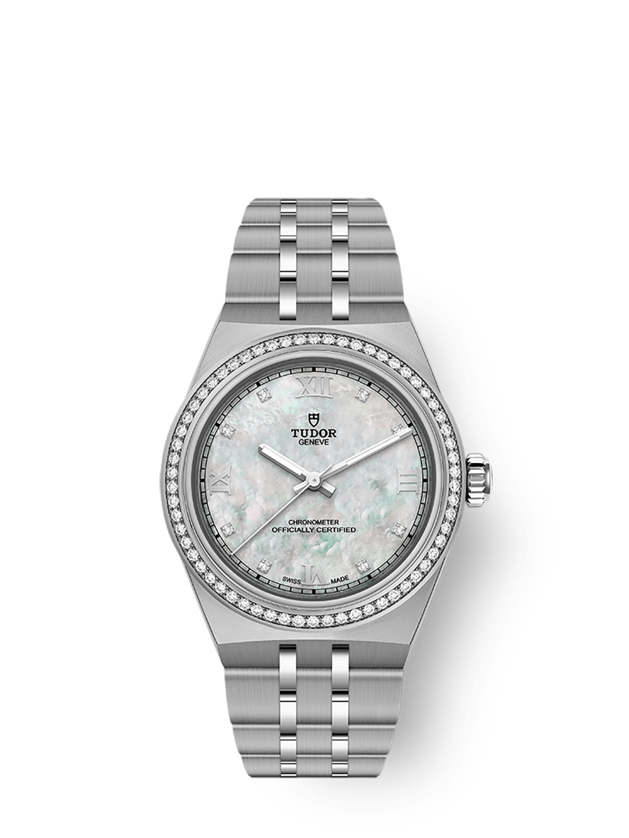 Tudor Royal M2830A1S0-0001 30mm steel case, Mother-of-pearl dial