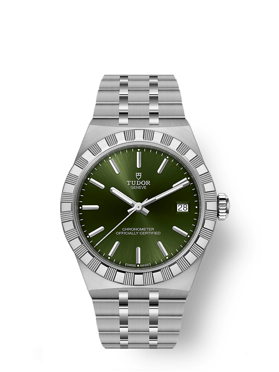 Tudor Royal M2836C1A0-0103 36mm steel case, Green dial