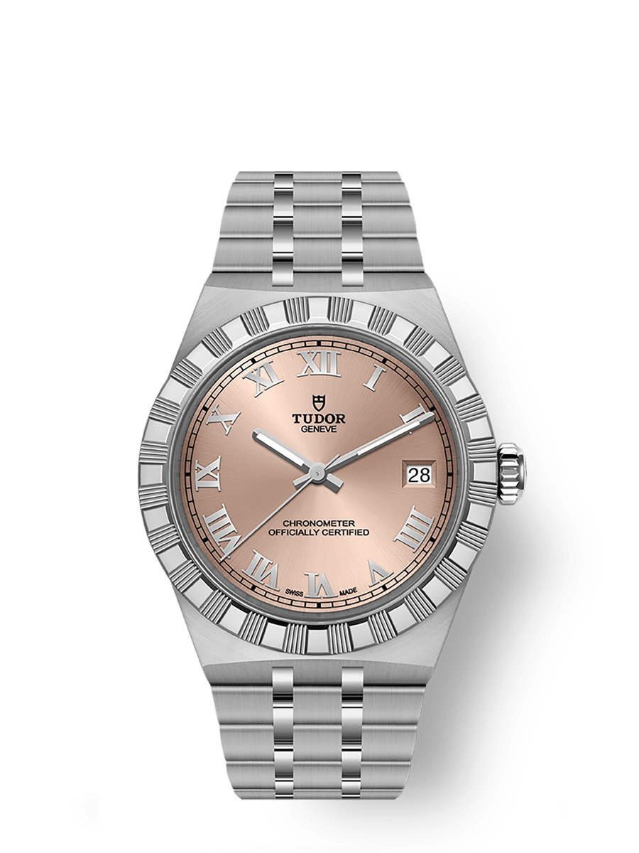 Tudor Royal M2836C1A0-0105 36mm steel case, Salmon dial