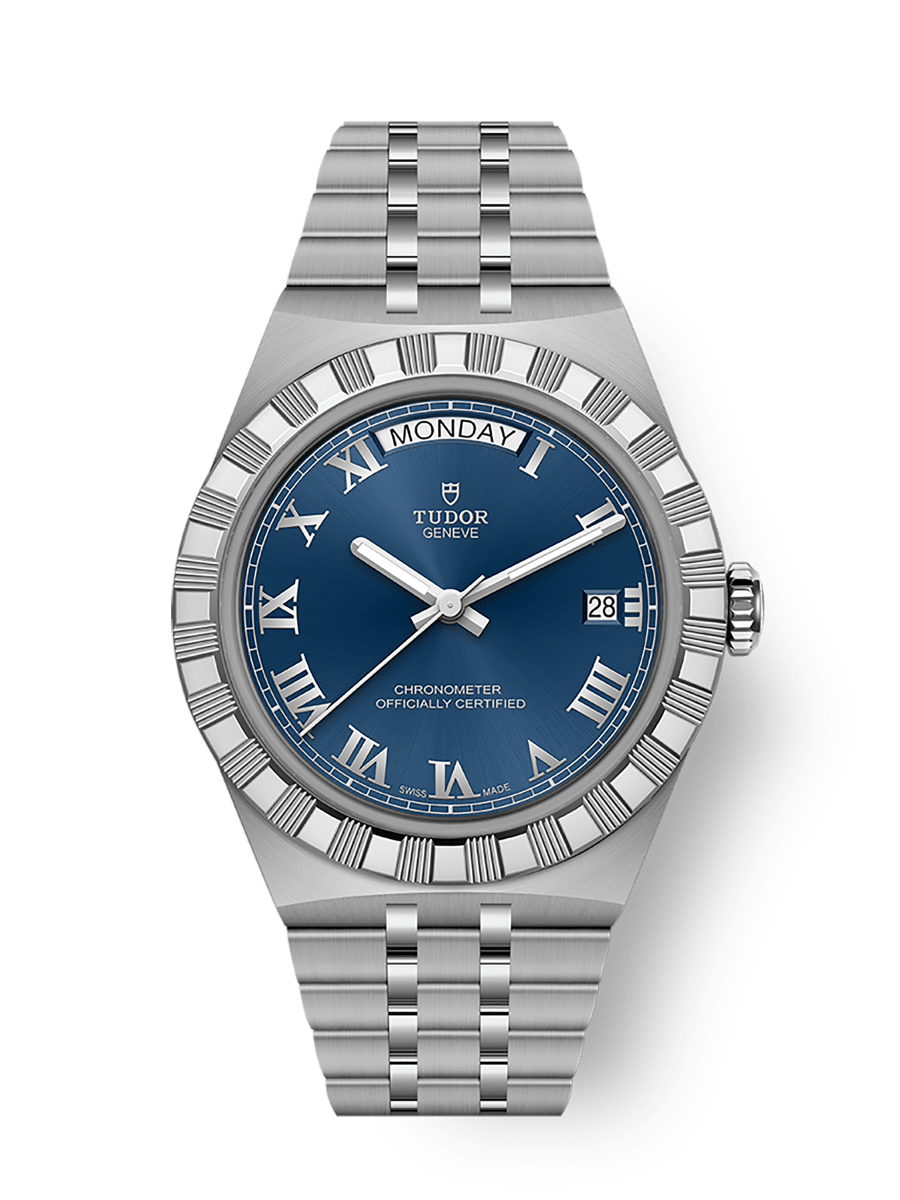 Tudor Royal M2840D1A0-0002 40mm steel case, Blue dial